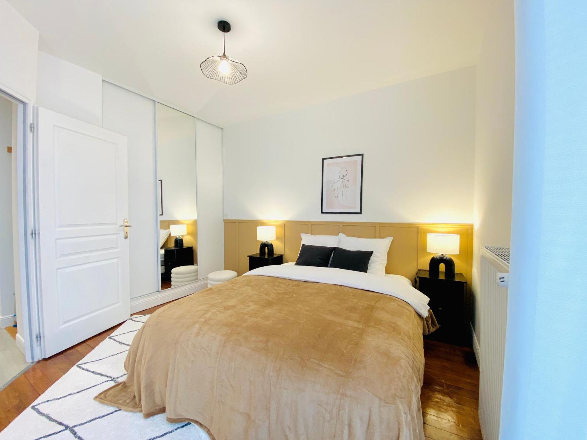Le Subtil - Best Keys - Elegance & Confort - 2 Chambres Separees - Lit Queen Size - Smart Tv Netflix - Entre Gare & Centre Ville - A 1H De Paris - Wifi Fibre - Check-In Autonome Sens Exterior foto