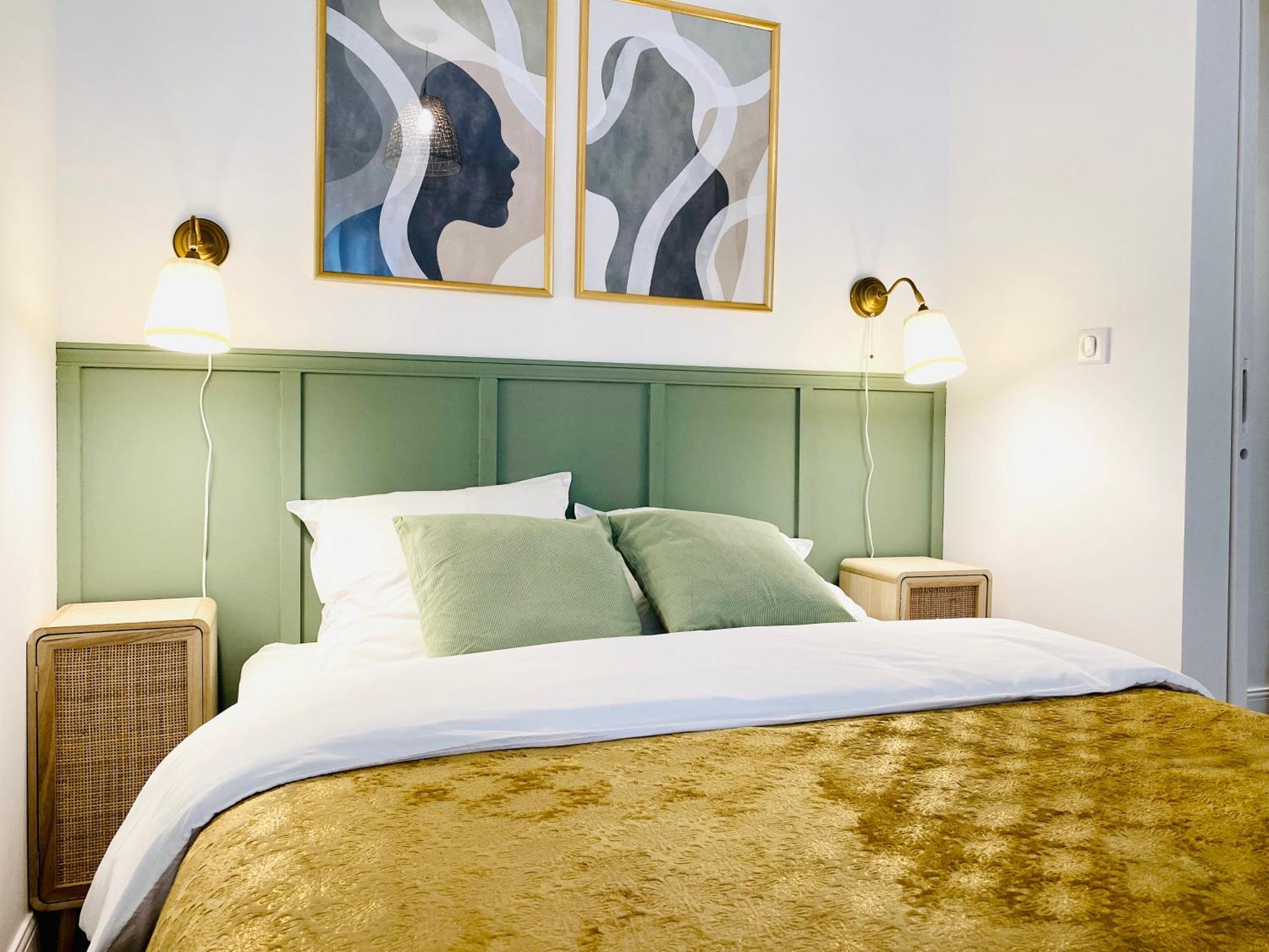 Le Subtil - Best Keys - Elegance & Confort - 2 Chambres Separees - Lit Queen Size - Smart Tv Netflix - Entre Gare & Centre Ville - A 1H De Paris - Wifi Fibre - Check-In Autonome Sens Exterior foto